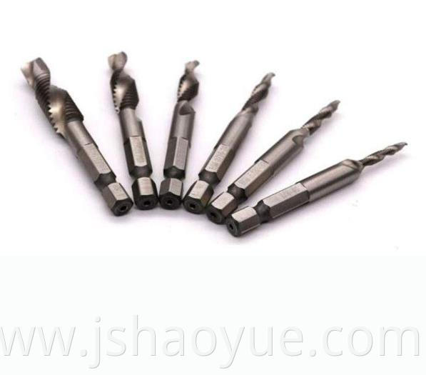 metric thread tap drill bits set